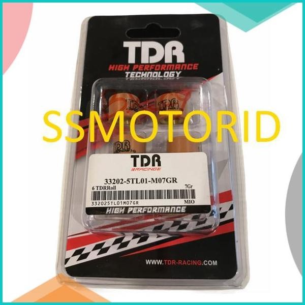 Roller Loler TDR Racing Mio Sporty Smile - Mio J -Mio GT 7-10 gram OR