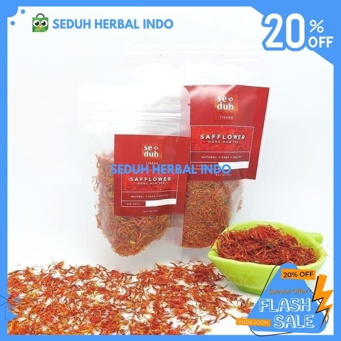 

TEH BUNGA SAFFLOWER HONG HUA TEA 50 GRAM PRODUK TERBAIK
