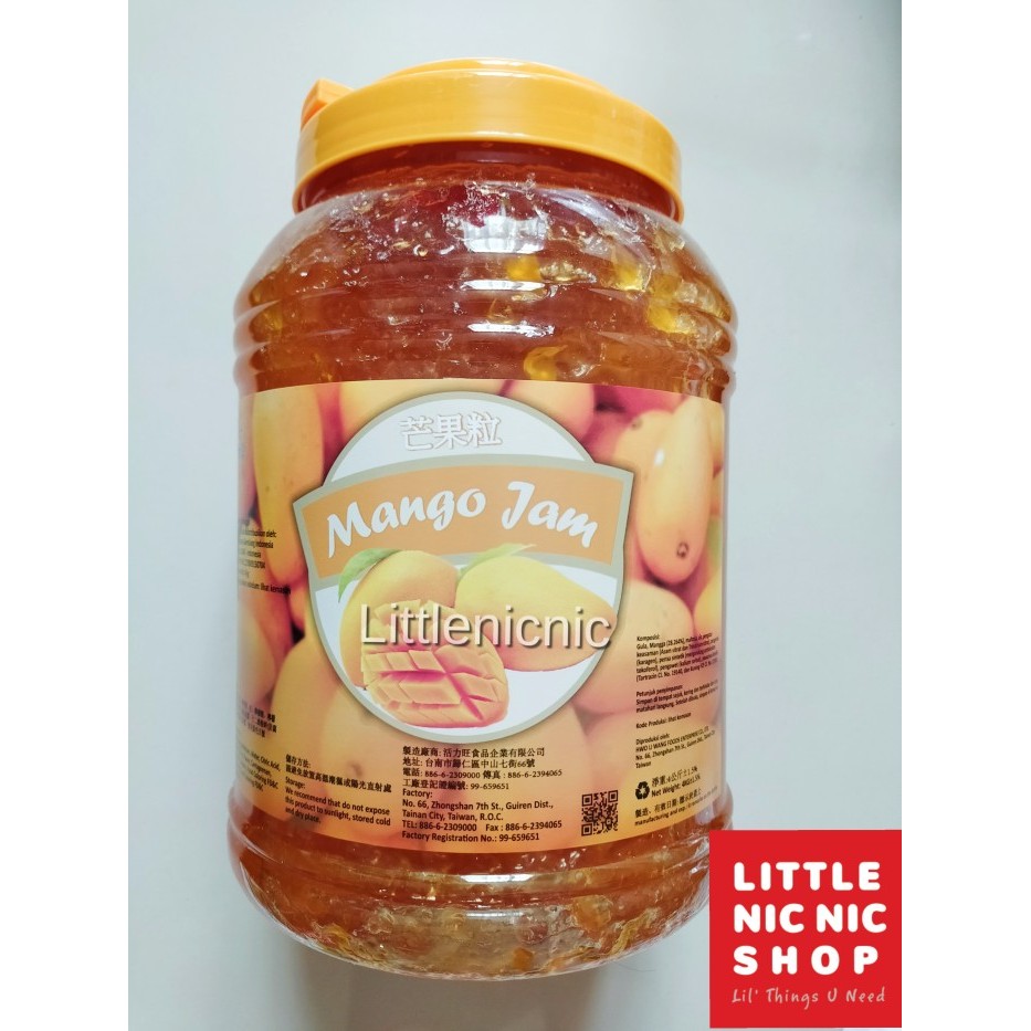 

Dijual!!! Mango Jam Sauce Saus Mangga Import Taiwan