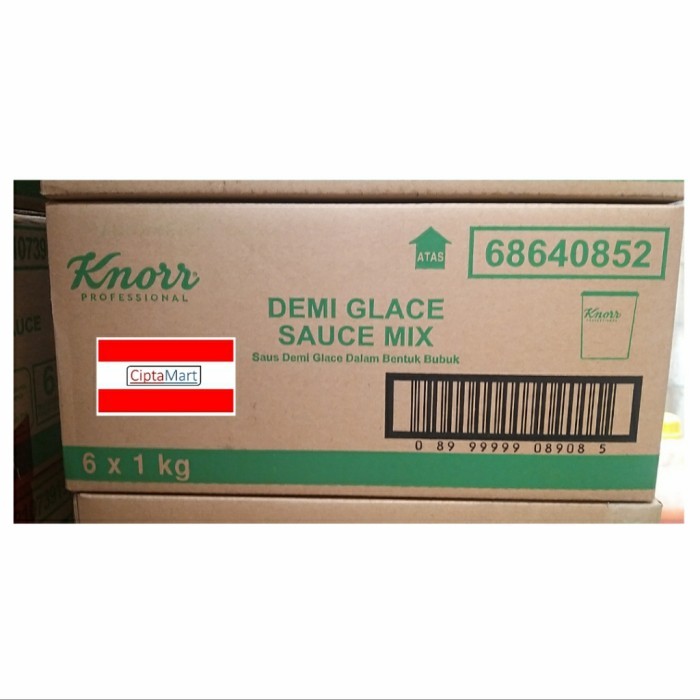 

Dijual!!! Knorr Demi Glace Sauce Mix 6 X 1 Kg ( 1 Dus )