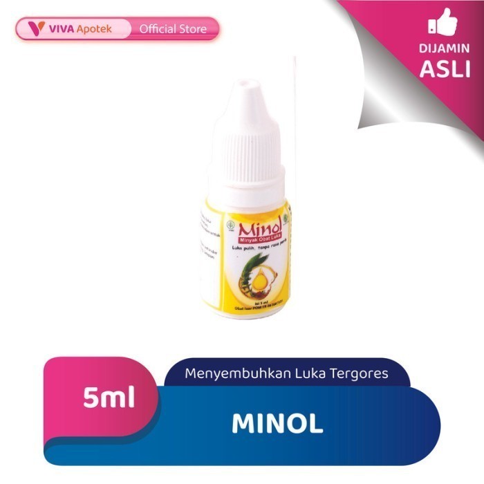 Minol untuk Menyembuhkan Luka Tergores atau Terpotong (5 ml)