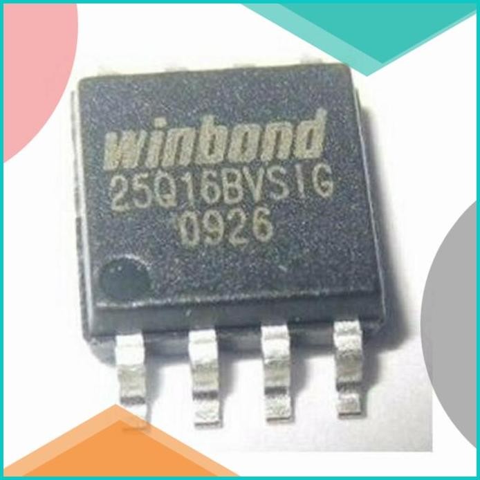 IC EEPROM W25Q16BVSIG W25Q16 FVSIG IC SPIFLASH WINBOND 25Q16 2MB 3Vol