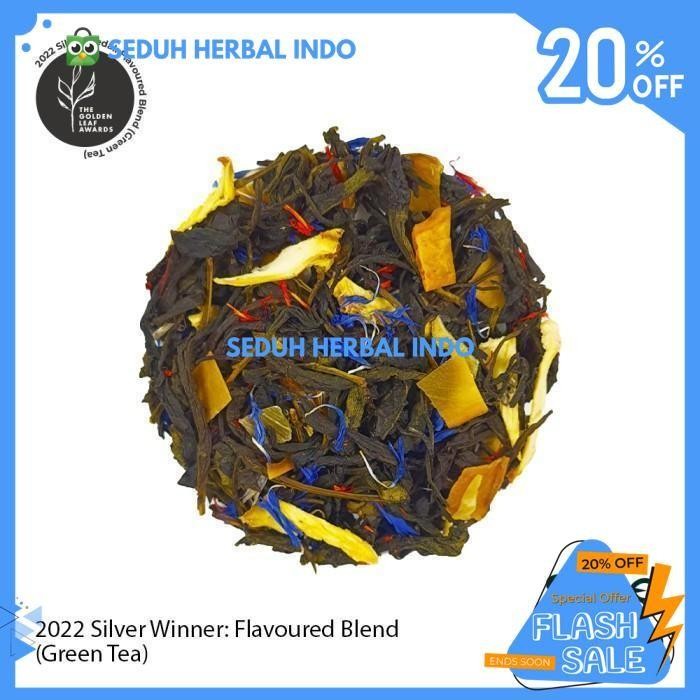 

TROPICAL GREEN TEA BLEND - GREEN TEA WITH PINEAPPLE & MANGO 1 KG
