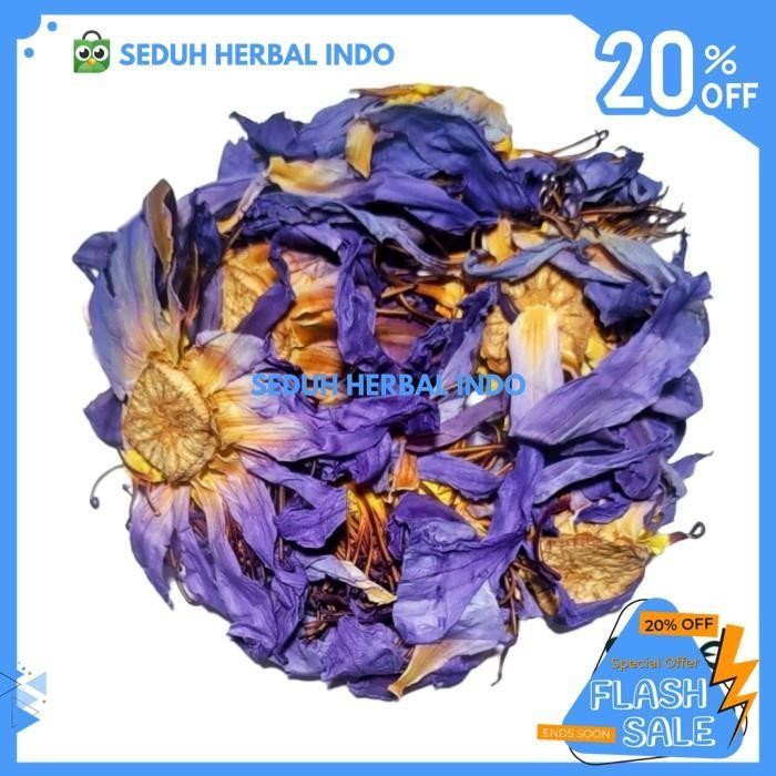 

BLUE LOTUS FLOWER TEA / TEH BUNGA TERATAI BIRU - 1 KG KUALITAS TERBAIK