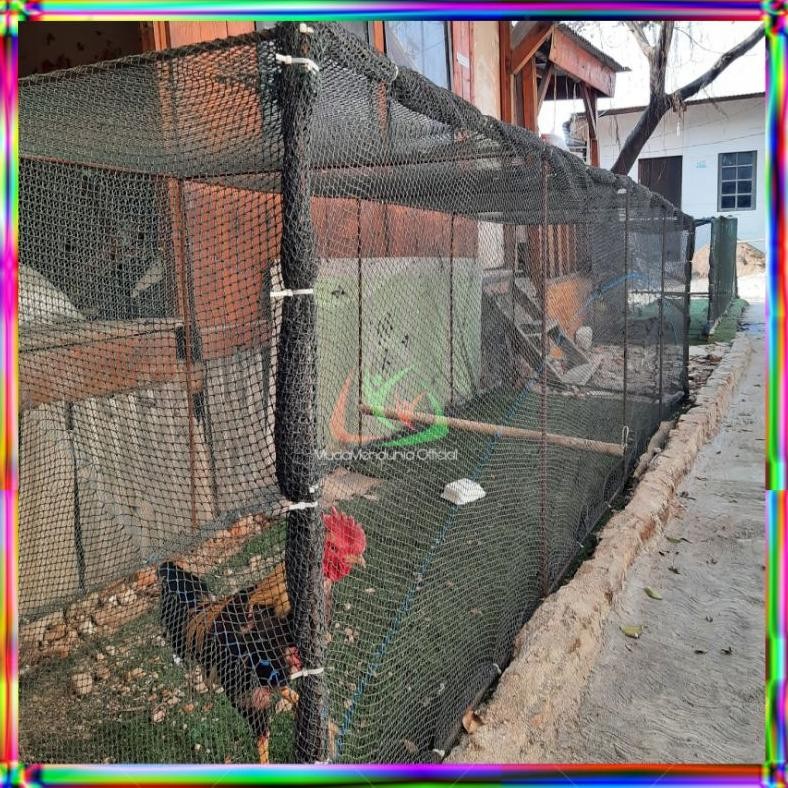 Super Sale Jaring Ayam 2 Meter Benang Tebal / Jaring Pagar Ayam / Jaring Kandang Ayam / Jaring Pagar