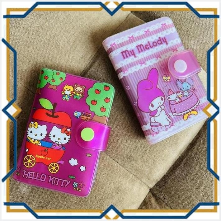 

[FUN] ALBUM TEMPAT KARTU CARD HOLDER ORGANIZER MY MELODY HELLO KITTY