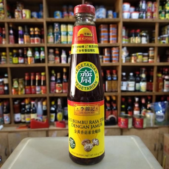 

Lee Kum Kee Saus Bumbu rasa Tiram dengan Jamur/ Vegetarian 510gr