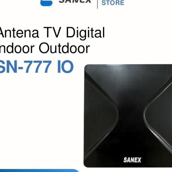 Antena Tv Digital Sanex Sn-777 Indoor/Outdoor Analog Digital Sn777 Io