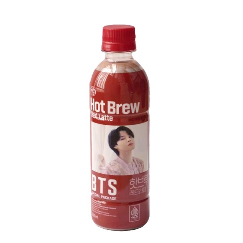

BTS Coffee Hot Brew Minuman Kopi Red Latte Botol 350 ml