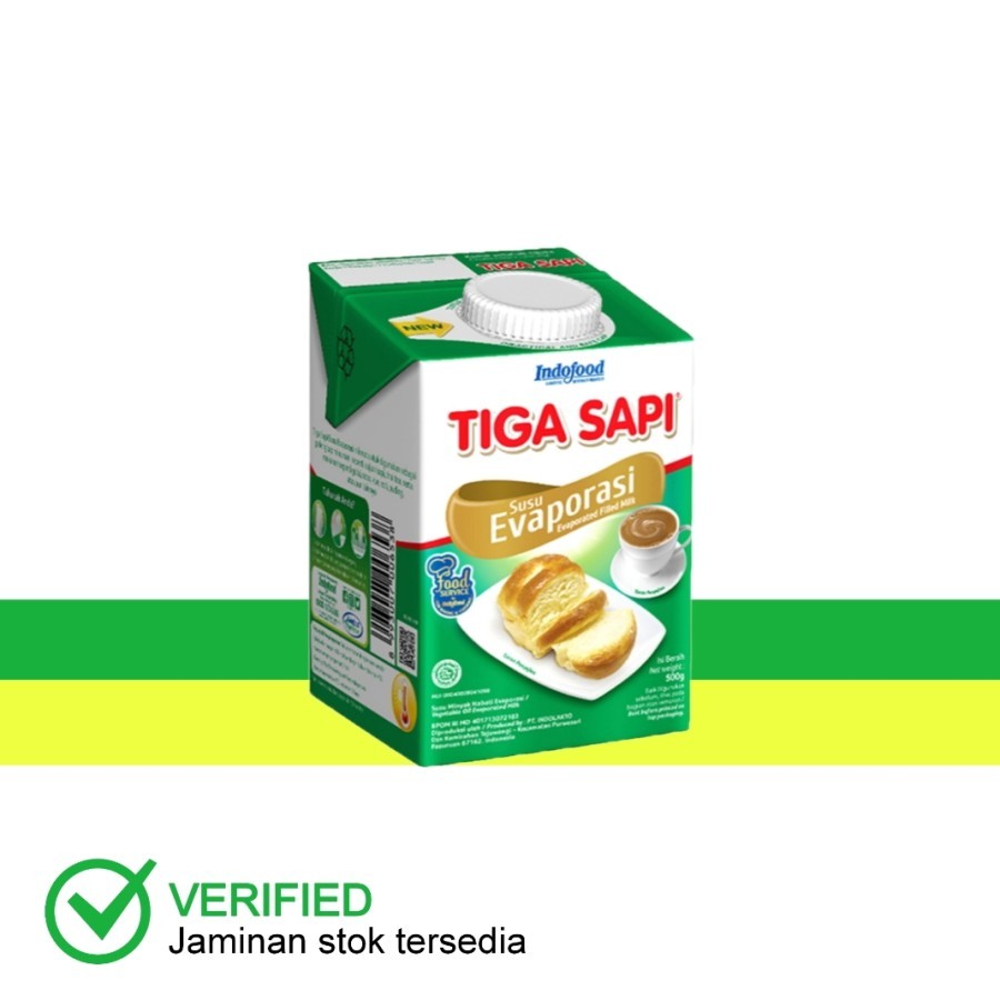 

TIGA SAPI Susu Evaporasi 500 g