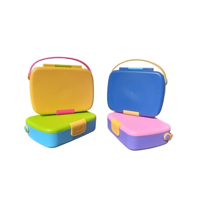 Bento Lunch Box Mirip Munchkin/Kotak Makan Bento Sekat Anti Tumpah