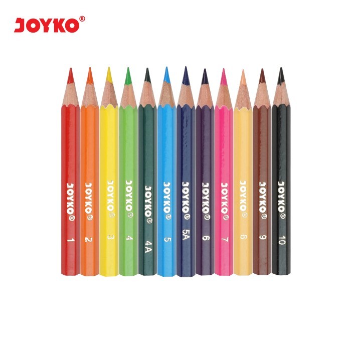

COLOR PENCILS PENSIL WARNA JOYKO CP-102 12 WARNA ORIGINAL QUALITY