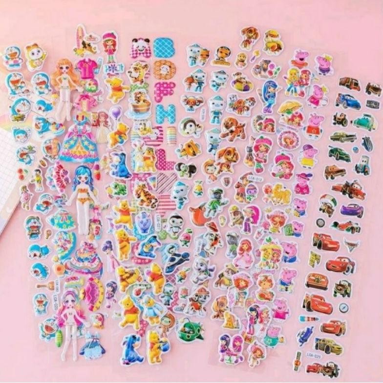 

STICKER TIMBUL 3D PANJANG MOTIF KARTUN LUCU MAINAN TEMPEL CAP-CAPAN ANAK - STIKER MURAH AKSESORIS HIASAN KARAKTER GAMBAR CARTOON DORAEMON BARBIE CARS MOBIL ANIME JEPANG BAGUS CANTIK CUTE IMUT TOYS KIDS ANAK-ANAK KECIL PRIA WANITA INSTANT TERLARIS TERMURAH