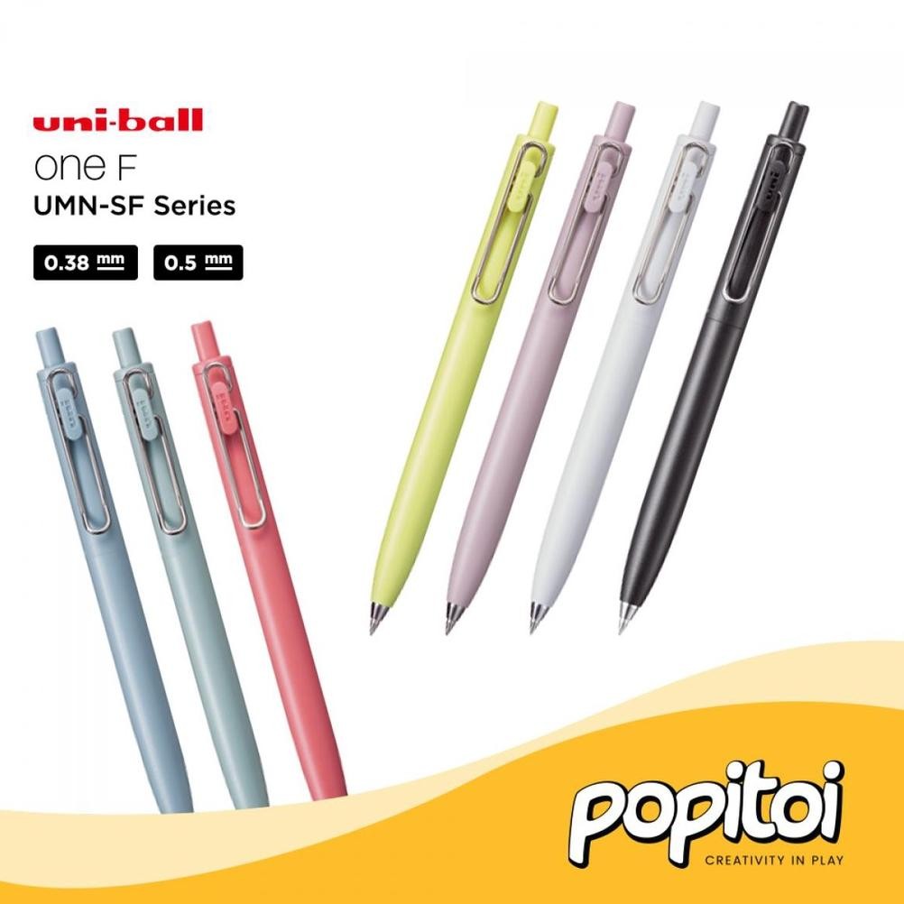 

BISA COD Uniball One F Feel UMN-SF Series 0.38 0.5 mm Gel Pen Ballpoint Pen Uni Ball Un04