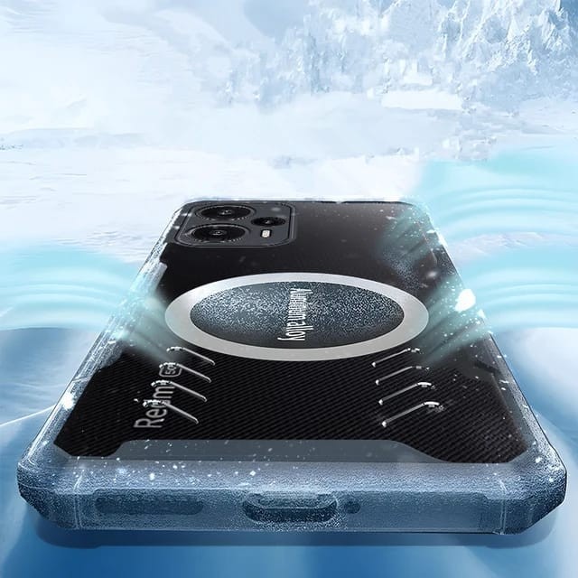 Case Poco F5 F6 Air Vent Cooling Fan Premium Cover Huc