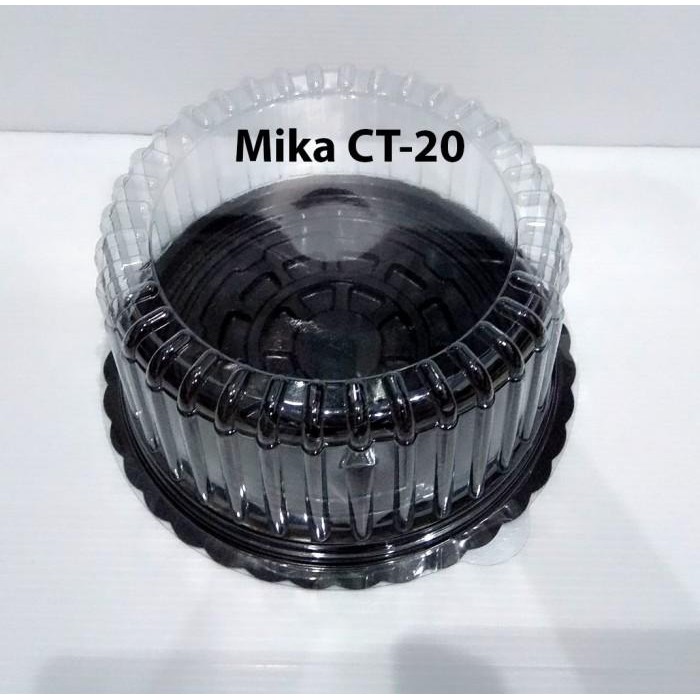 Box Mika Bulat Bolu Tart Tumpeng Mini Diameter 20Cm - Ct20