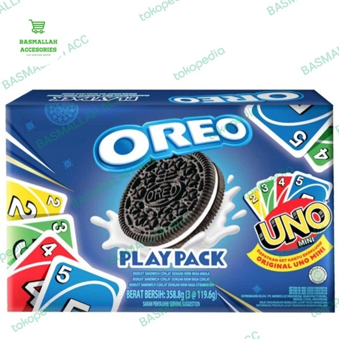 Ready Oreo playpack kartu uno