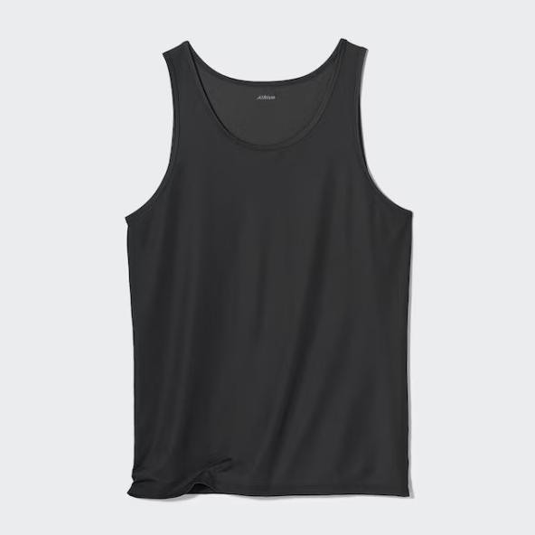 Tank Top Rib Katun Pria Dry Kaos Dalam Tanktop Warna