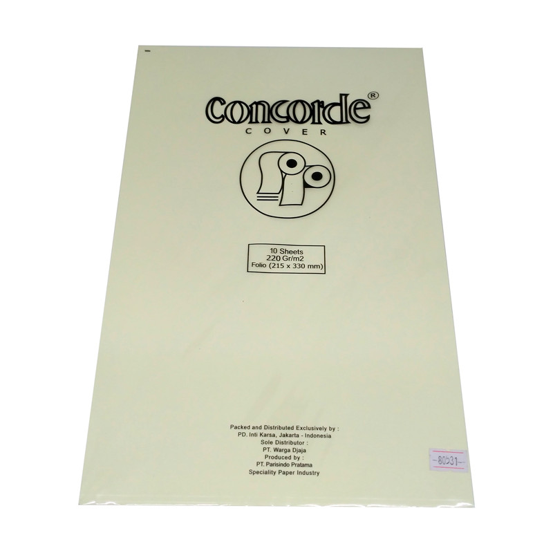 

Gramedia Cirebon - CONCORDE COVER F4 220GR 80531