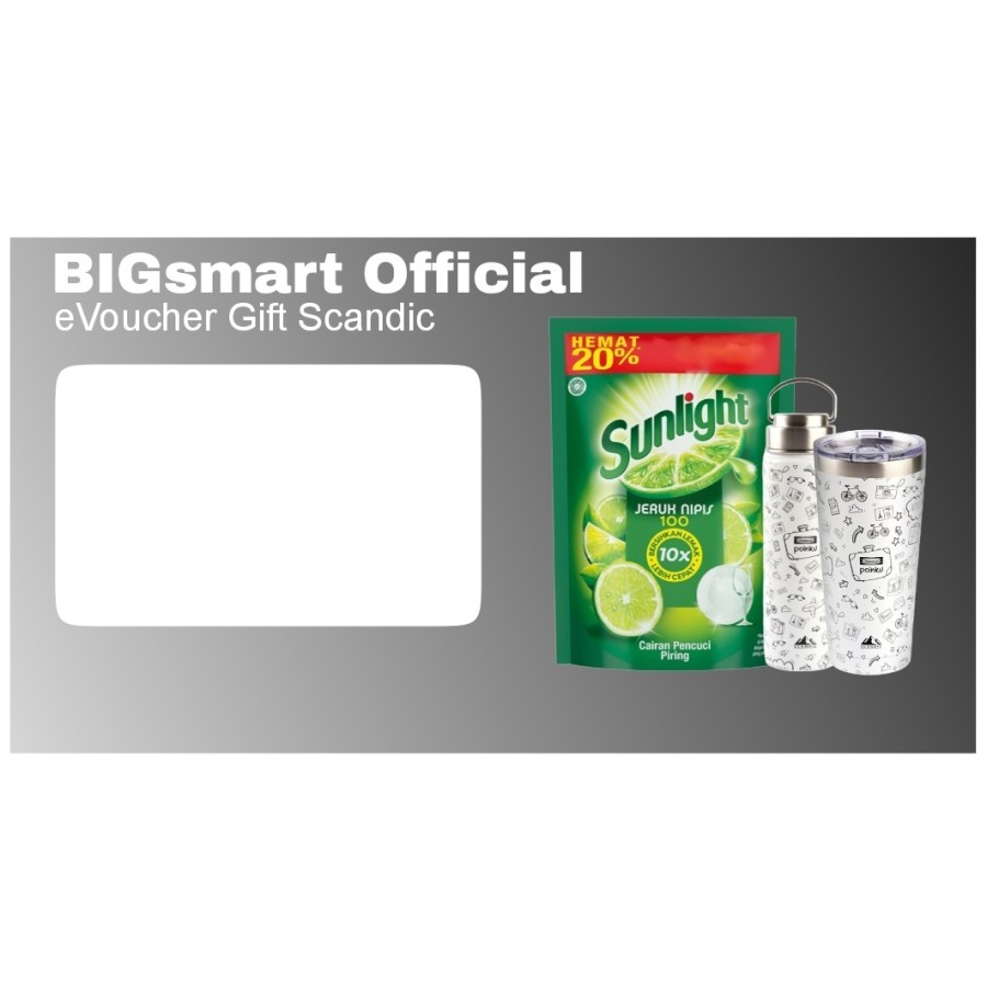 eVoucher Gift Tumbler Scandic White