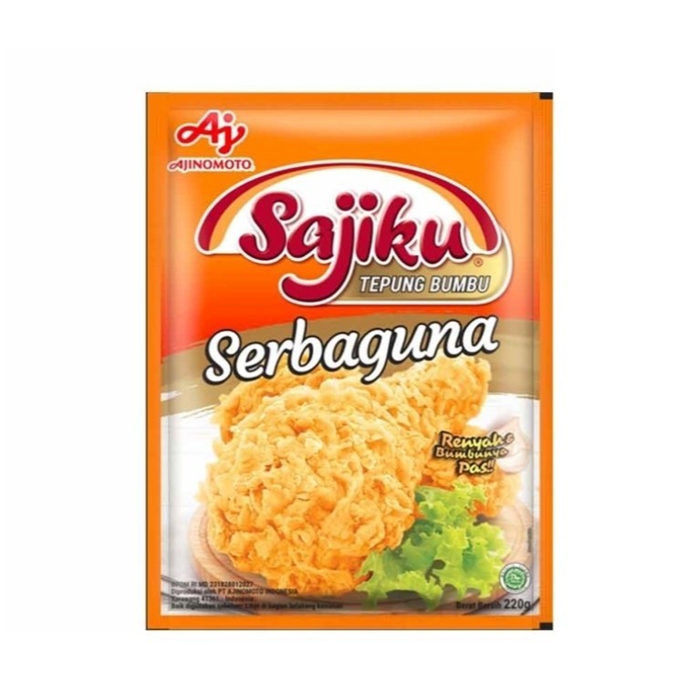 

Sajiku Tepung Bumbu Serba Guna 220 g