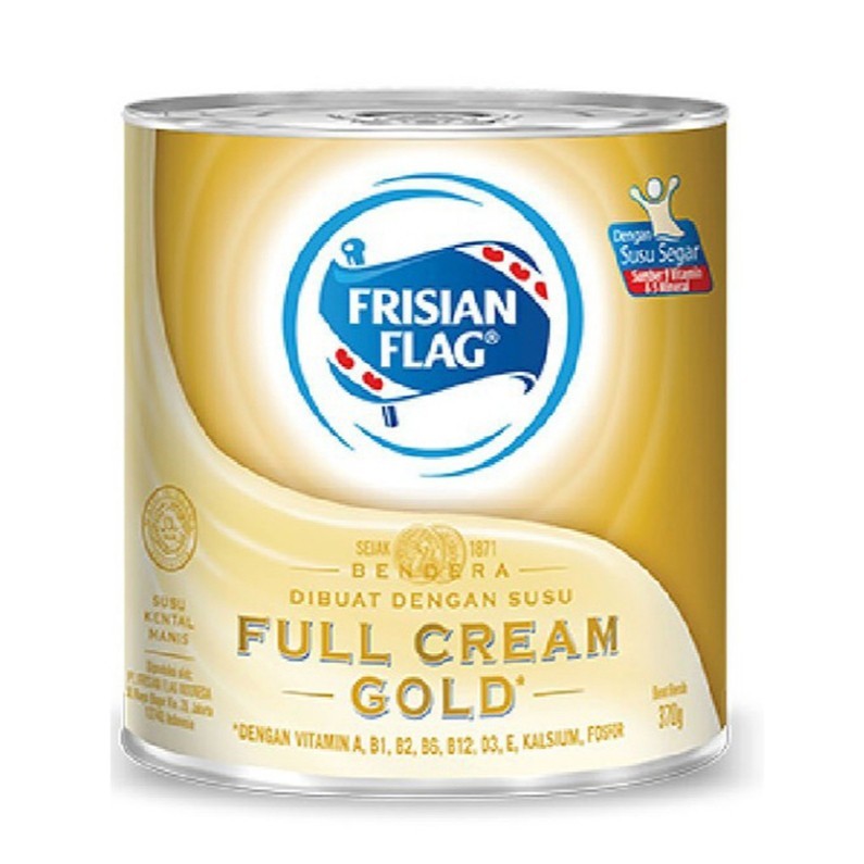 

FRISIAN FLAG Kental Manis Full Cream Gold 370 g