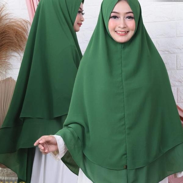 Khimar Ceruti Jilbab Syari Jolimo Se Jumbo Classic All Size Non Pet