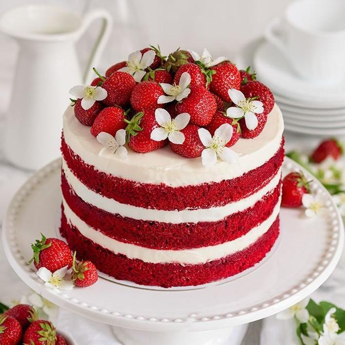 

Trans Red Velvet Cake Mix Tepung Instant Kue Redvelvet