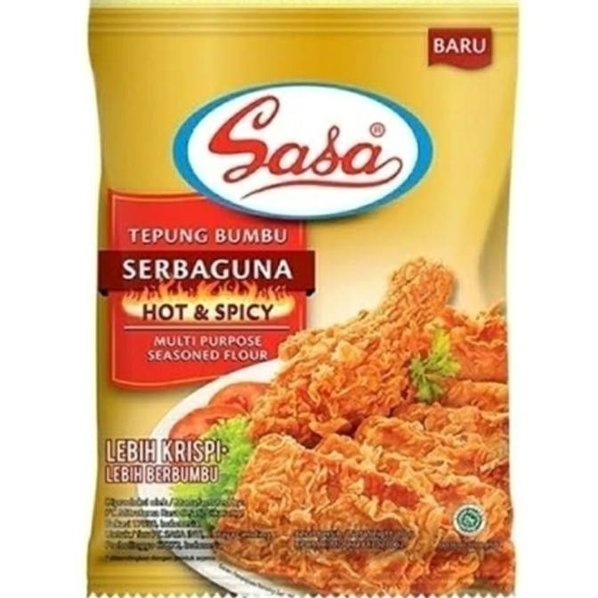 

SASA TEPUNG SERBAGUNA HOT & SPICY (80 GRAM) - BUMBU INSTANT