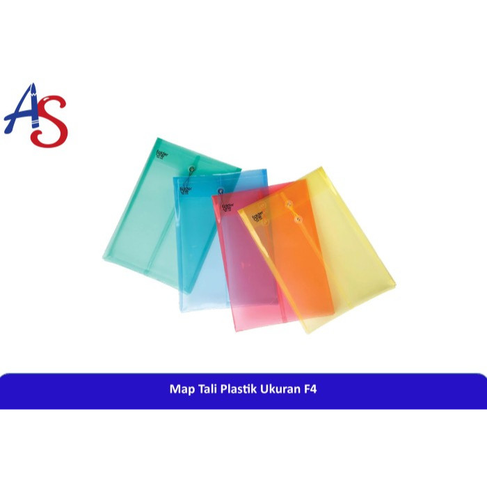 

MAP PLASTIK TALI UKURUAN FOLIO / F4 Map Tali