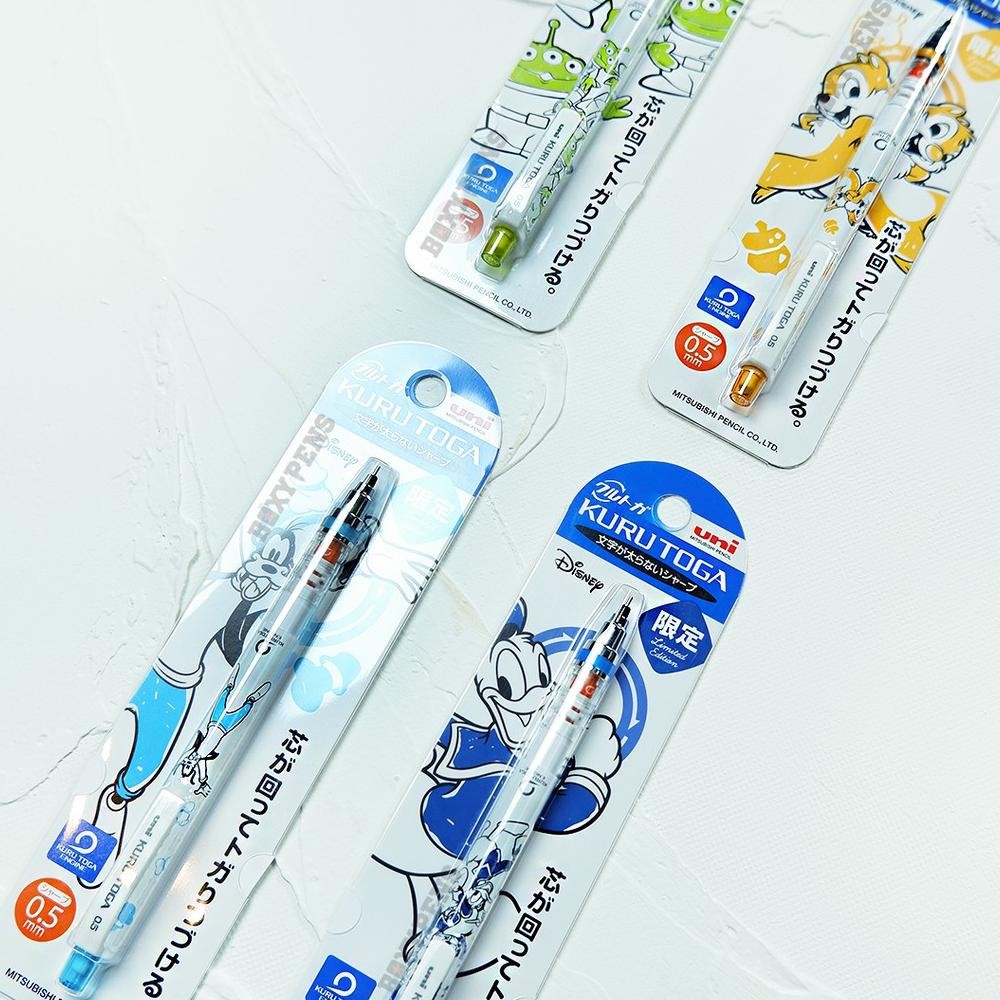 

BISA COD Uni Kuru Toga Auto Lead Rotation Mechanical Pencil - 0.5 mm - Disney NEW ad-532