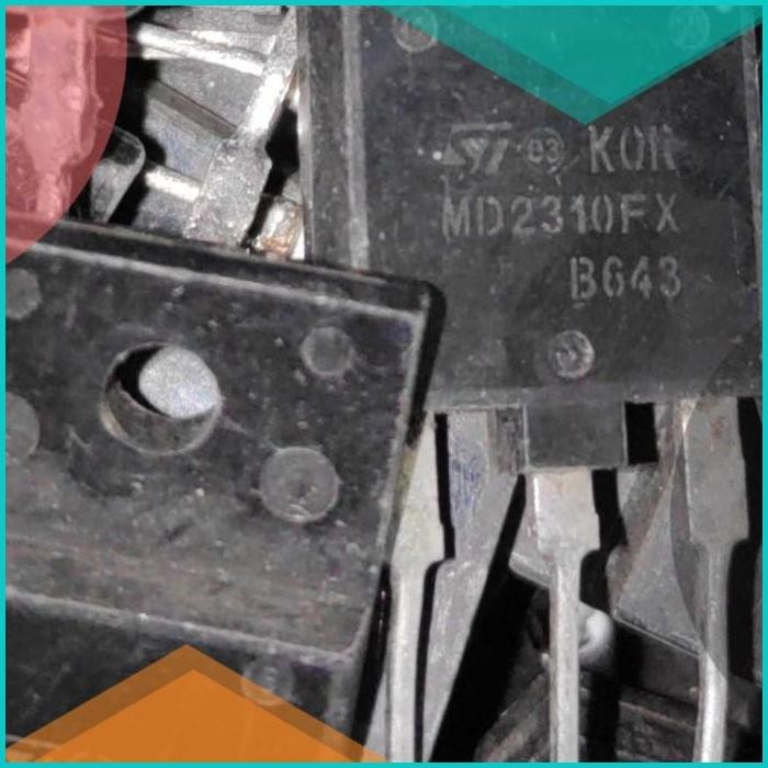 MD2310FX TRANSISTOR REGULATOR CABUTAN MD2310FX BEKAS 140BZ4 onderdil