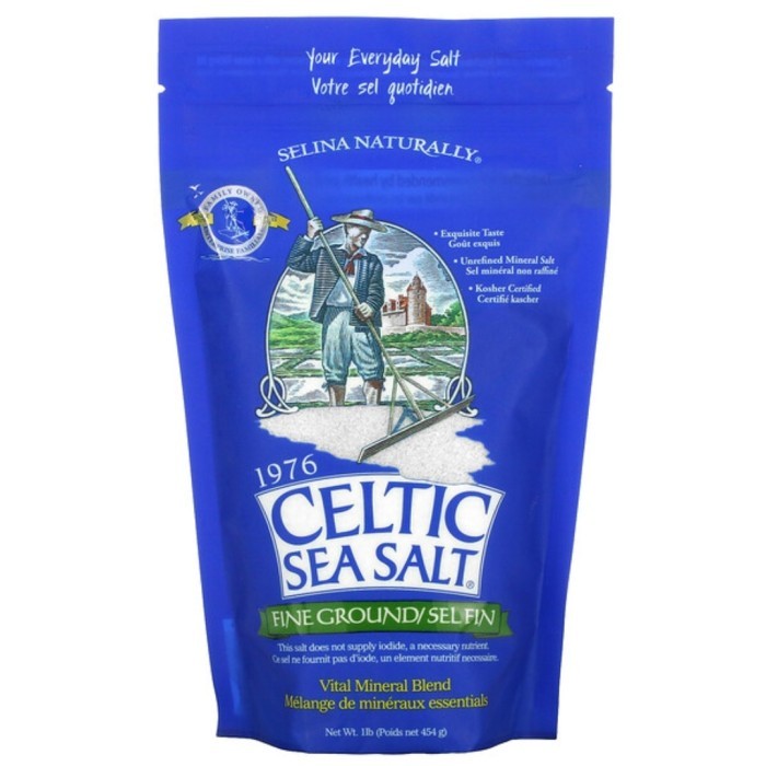 

Celtic Sea Salt Fine Ground , Vital Mineral Blend 454Gr - Adelineez
