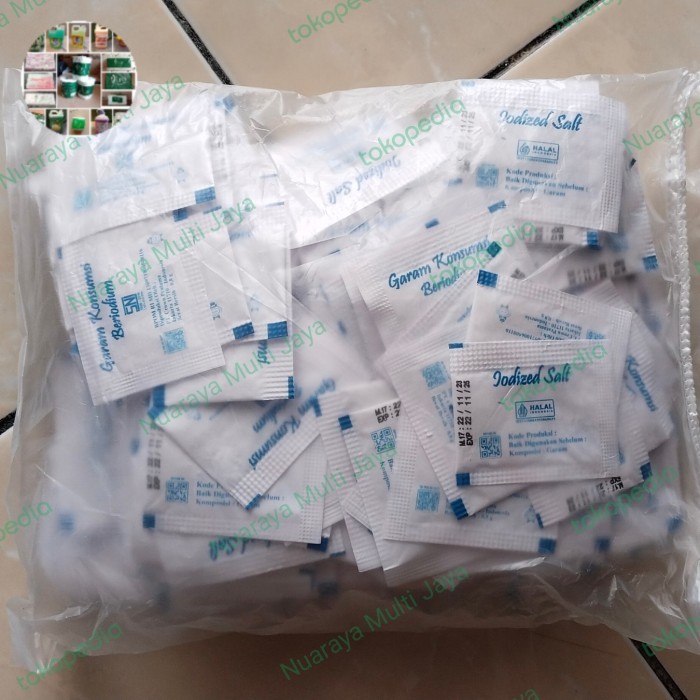 

Garam Sachet Beriodium Hotel Resto Atau Garam Beriodium - Adelineez