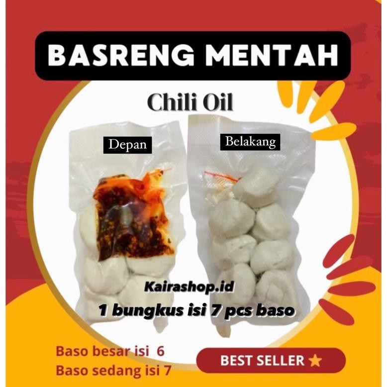 

BASRENG MENTAH CHILI OIL VACUM