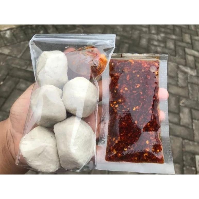 

BASRENG MENTAH DENGAN BUMBU CHILI OIL