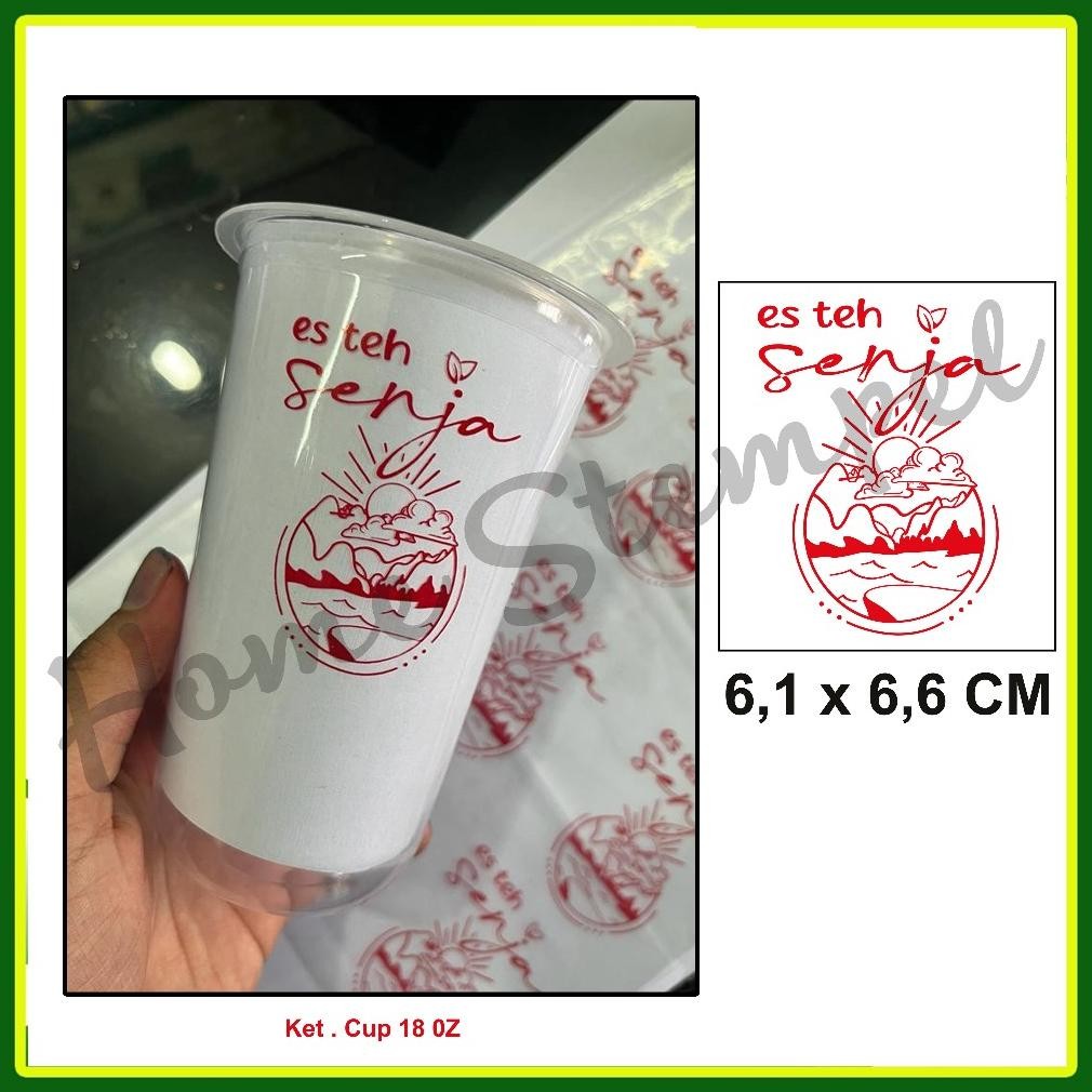 

Re27 stempel Gelas Cup / Plastik / Custom-Free Tinta Sale