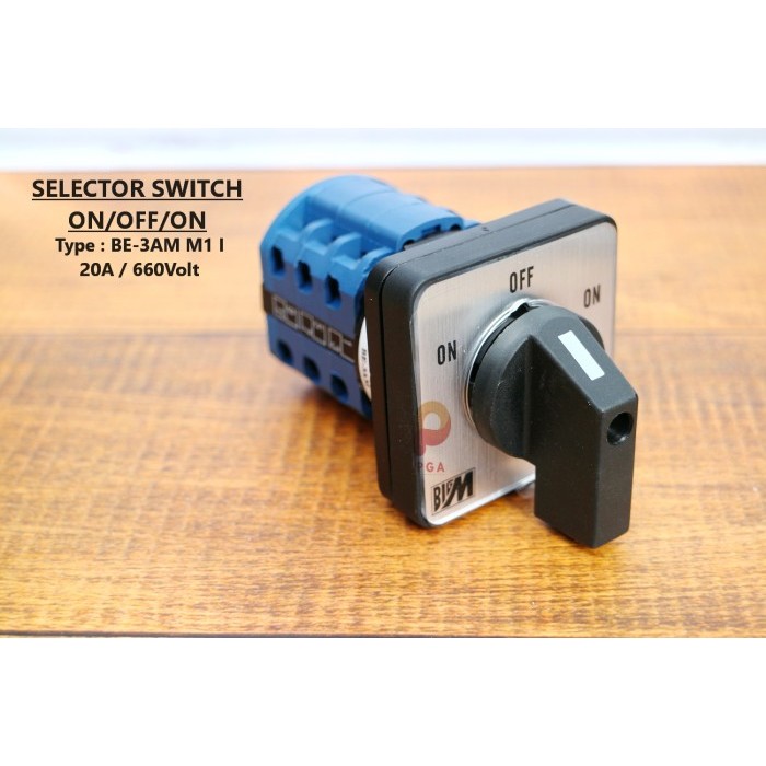 SELECTOR SWITCH ON/OFF/ON DISKON