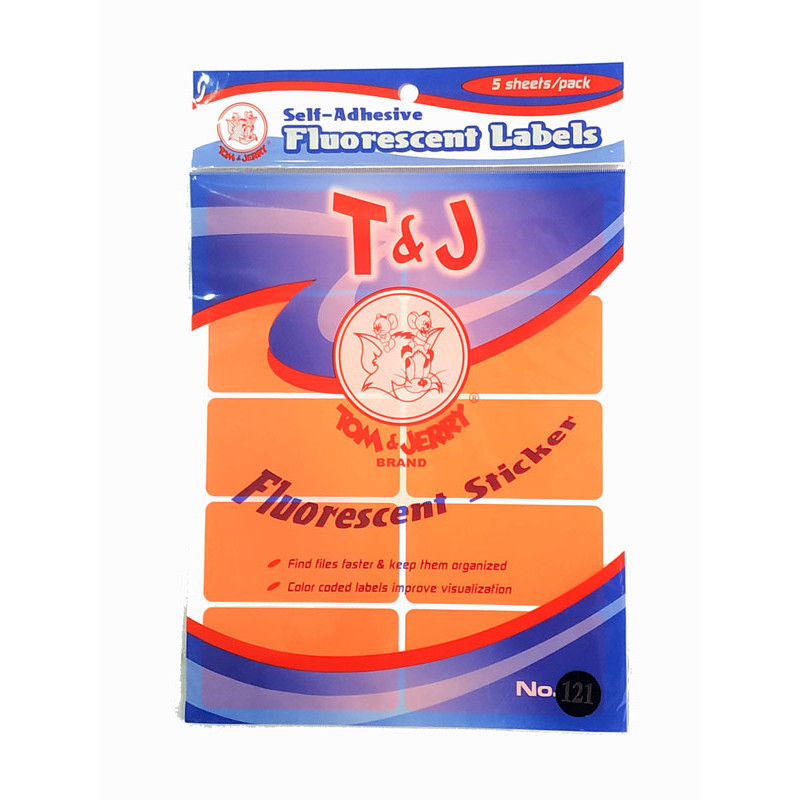 

Gramedia Cirebon - TOM & JERRY LABEL FLOURESENT 121 RED