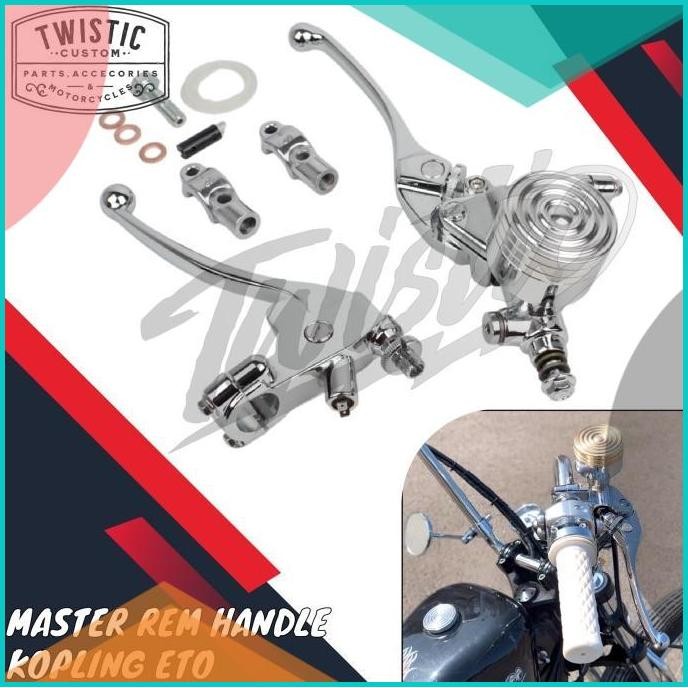 Master Rem Handle Kopling Eto Motor W175 W250 SR400 Chopper Universal
