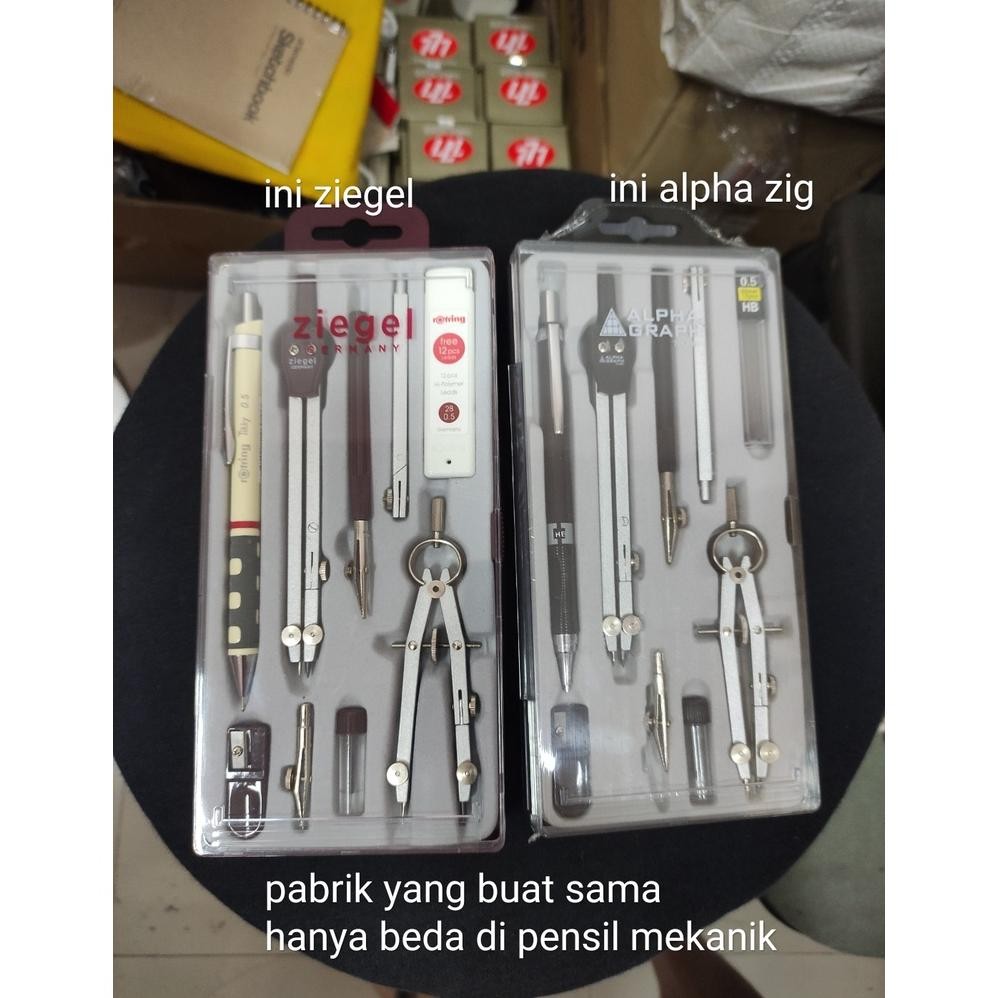 

CXV-38 jangka set besar teknik alpha ziegel graph Premium