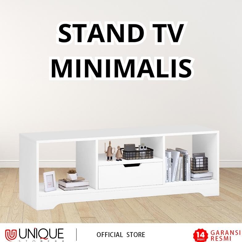 Meja TV Lemari Tv Buffet Tv 90cm Rak Tv Minimalis Modern Lemari Tv Aesthetic Kabinet Tv Kokoh G1D1