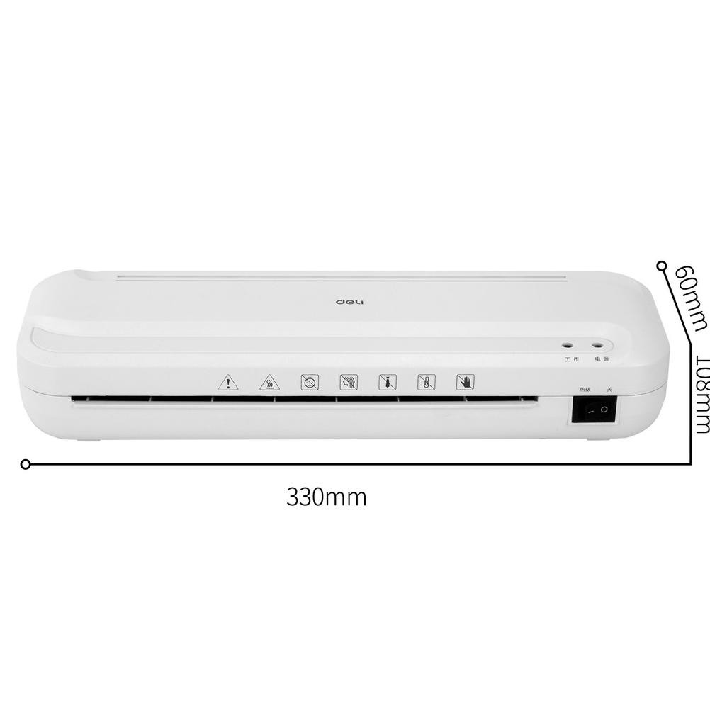 

ed-76 Deli Laminator Mesin Laminating A4 F4 70-100 MIC Laminasi Hot/Panas Dokumen Cepat Praktis E2132 Viral