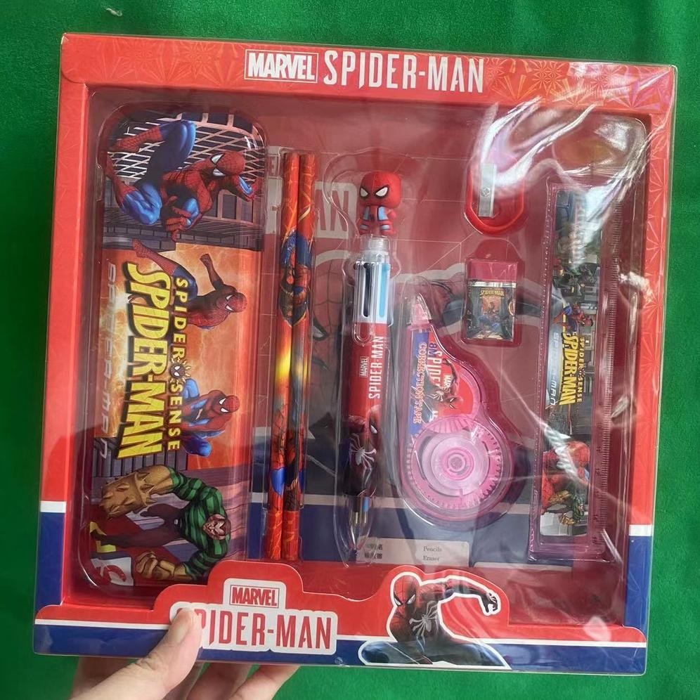 

we-53 Paket alat tulis Alat Tulis / Set Alat Tulis / Paket Alat Tulis Anak Stationary Set Karakter Untuk TK Dan SD / Alat tulis set karakter / Stationery set Lucu Hadiah Termurah