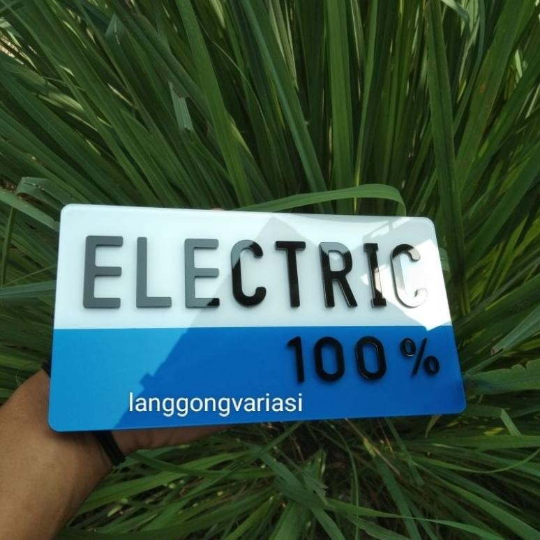 Big Sale!!! Variasi plat nomor motor listrik / plat nomor sepeda listrik Termurah