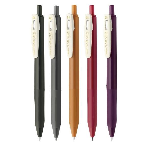 

EVY-510 ZEBRA Sarasa Clip Vintage Pulpen Gel 0.5mm Retractable Gel Pen Water Based Pigment Ink Termurah