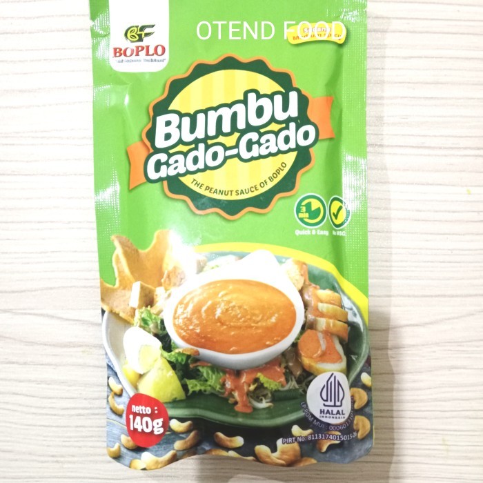 

Sale Bumbu Gado Gado Boplo - Tidak Pedas