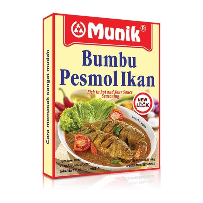 

Sale Bumbu Pesmol Ikan Munik - 105 Gr