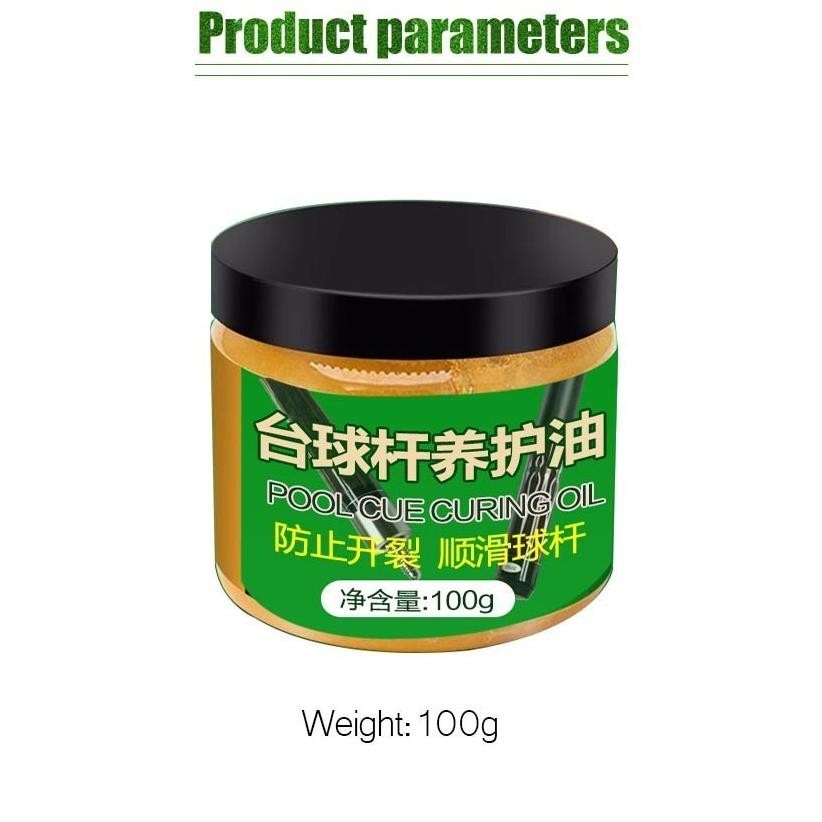 Billiard CueWax 7 - Billiard Cue Wax - Pembersih SANITIZER Pelicin Pengkilat Stick Shaft Ferrule But