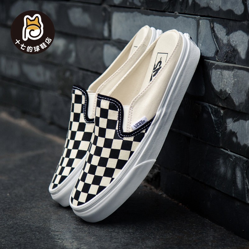 

Sepatu Wanita Kanvas Slip On Papan Catur Vans Setengah Trailer Mule Vn0004kteo1 |29026F32|